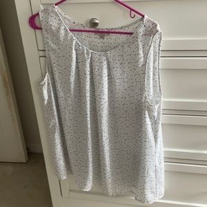 Used loft sleeveless top